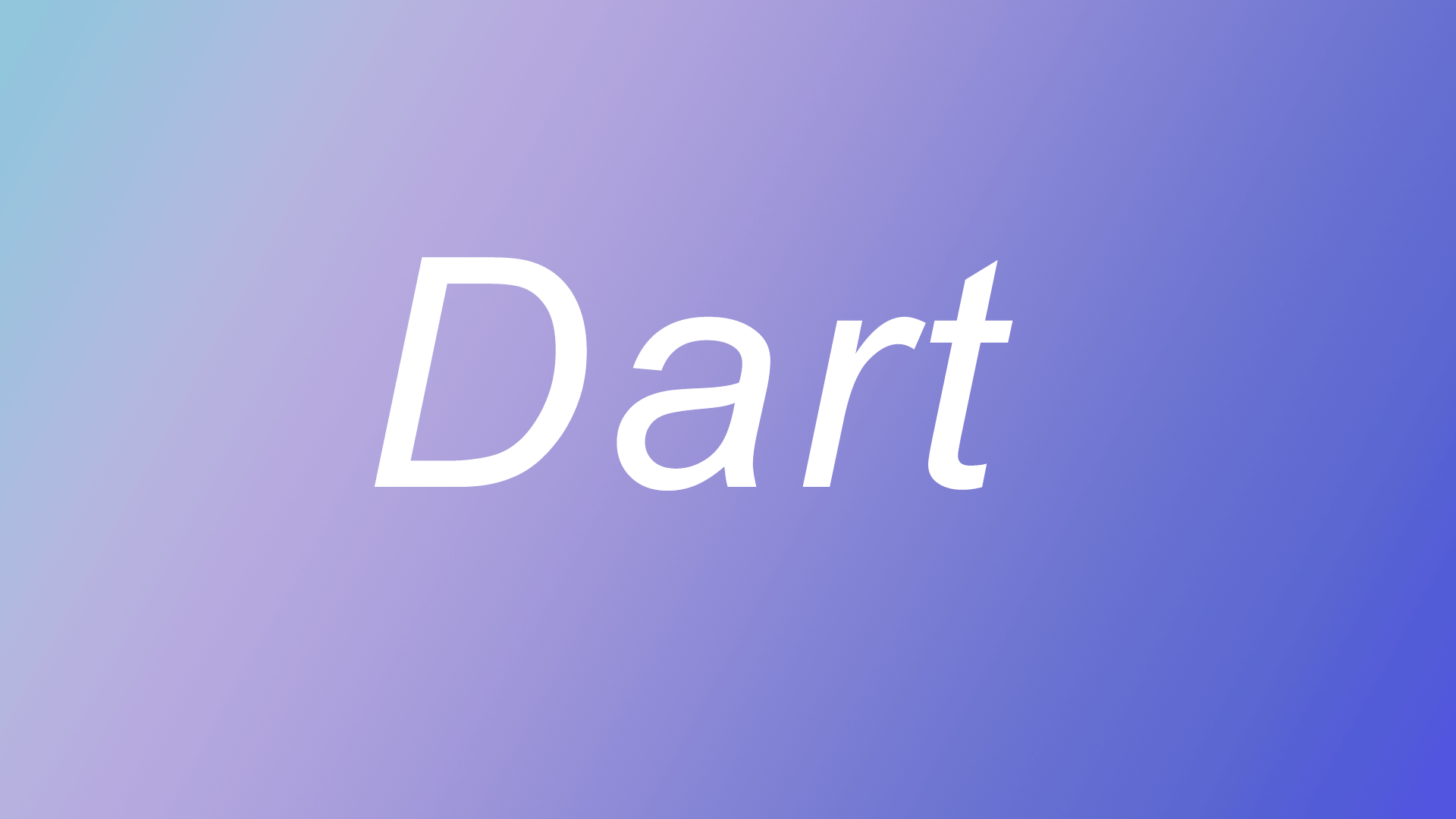 Dart库和可见性